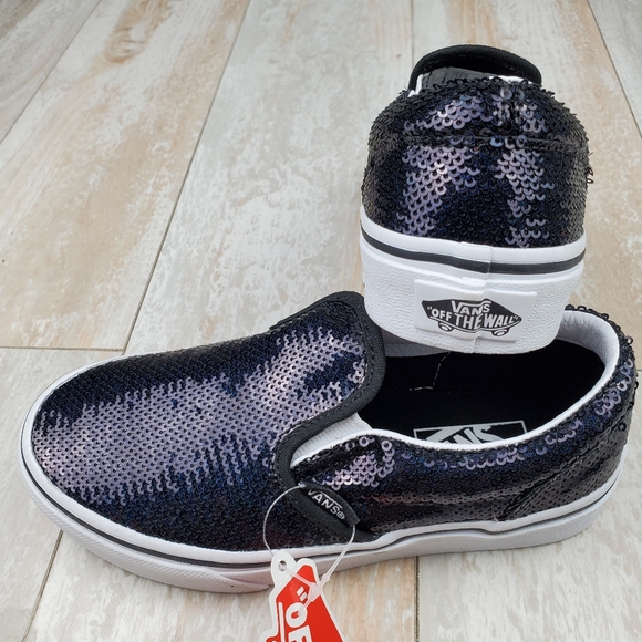 Vans Classic Slip On Micro Sequins Black - Picture 6 of 9